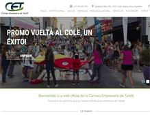 Tablet Screenshot of camaraempresaria.org.ar